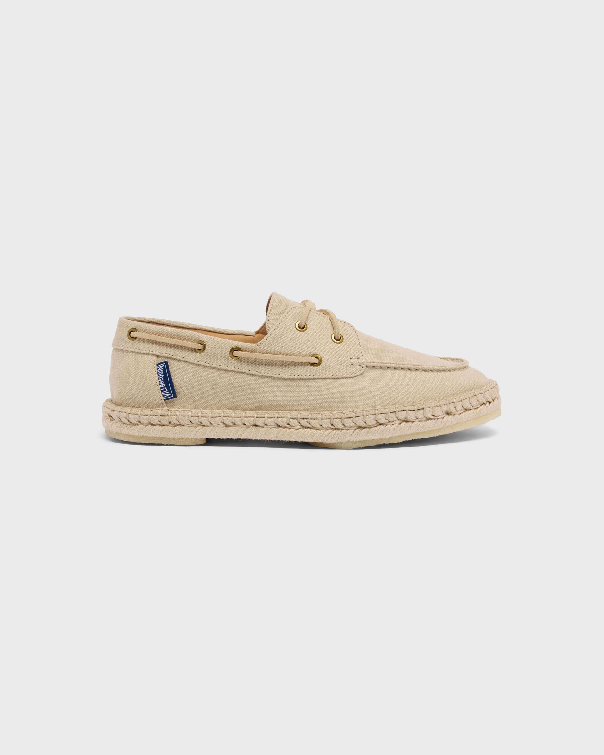Vilebrequin Accessories Canvas Loafers Solid - White Ecru