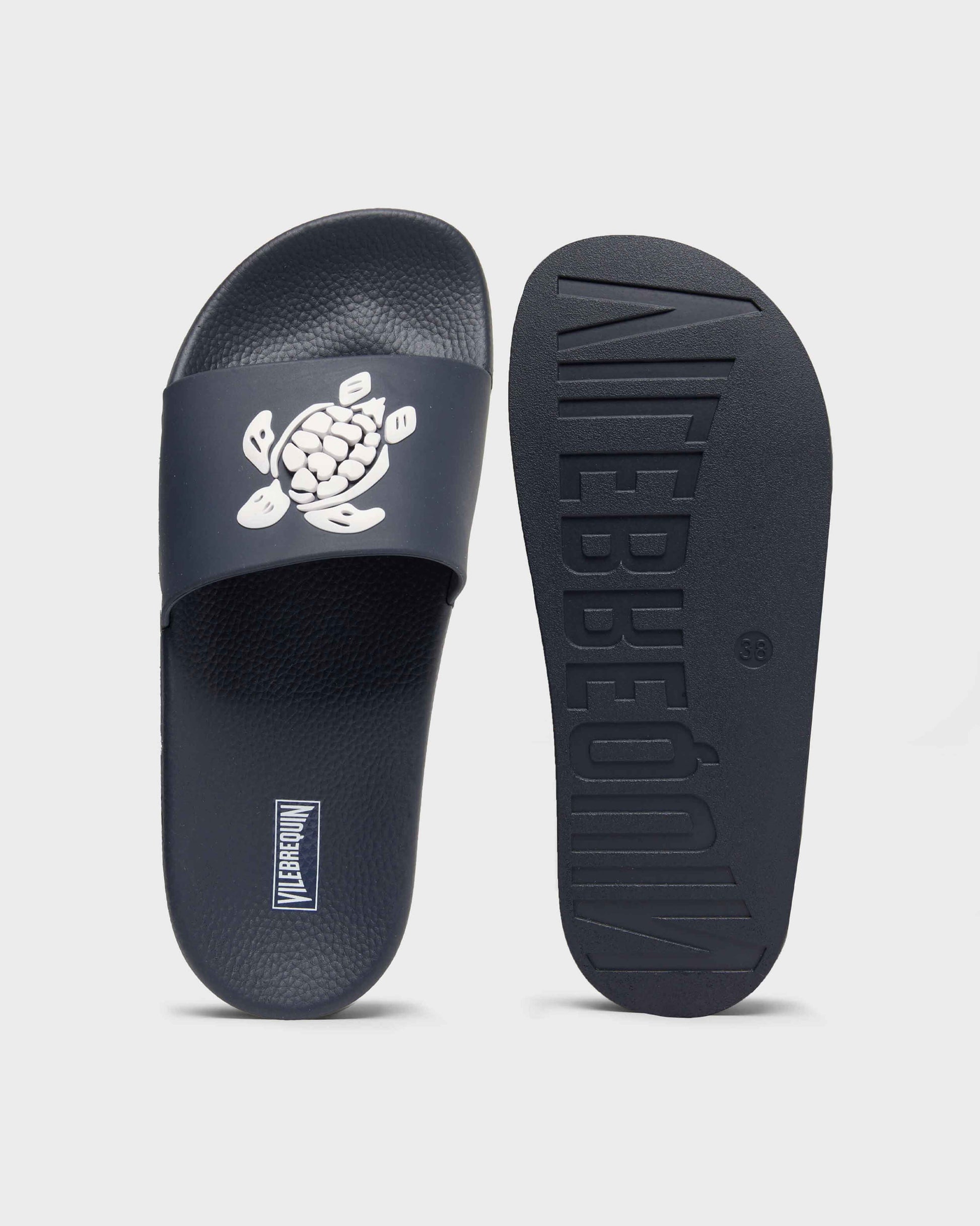 Vilebrequin Accessories Beach slider Turtle - Blue Navy Kids Accessories
